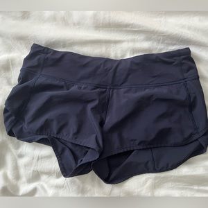 Lululemon Womens Speed Up Low Rise Shorts Size 6
